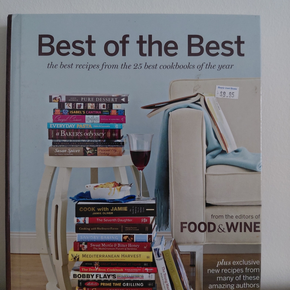 'Best of the Best' Cookbook by Food And Wine Magazine